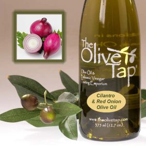 Cilantro and Red Onion Olive Oil