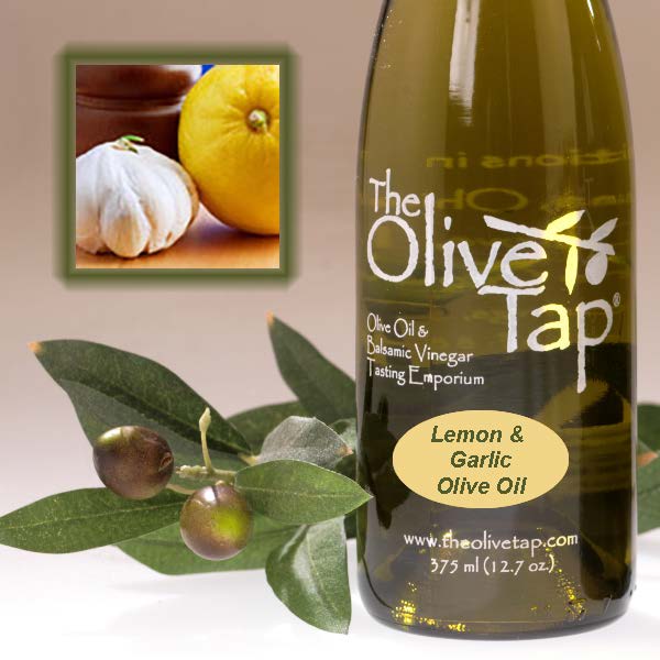 Lemon and Garlic Olive Oil