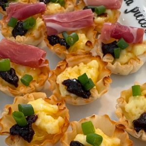 Baked Brie and Prosciutto Bites Recipe