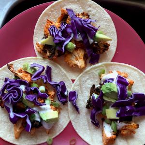 Buffalo Cauliflower Tacos Recipe