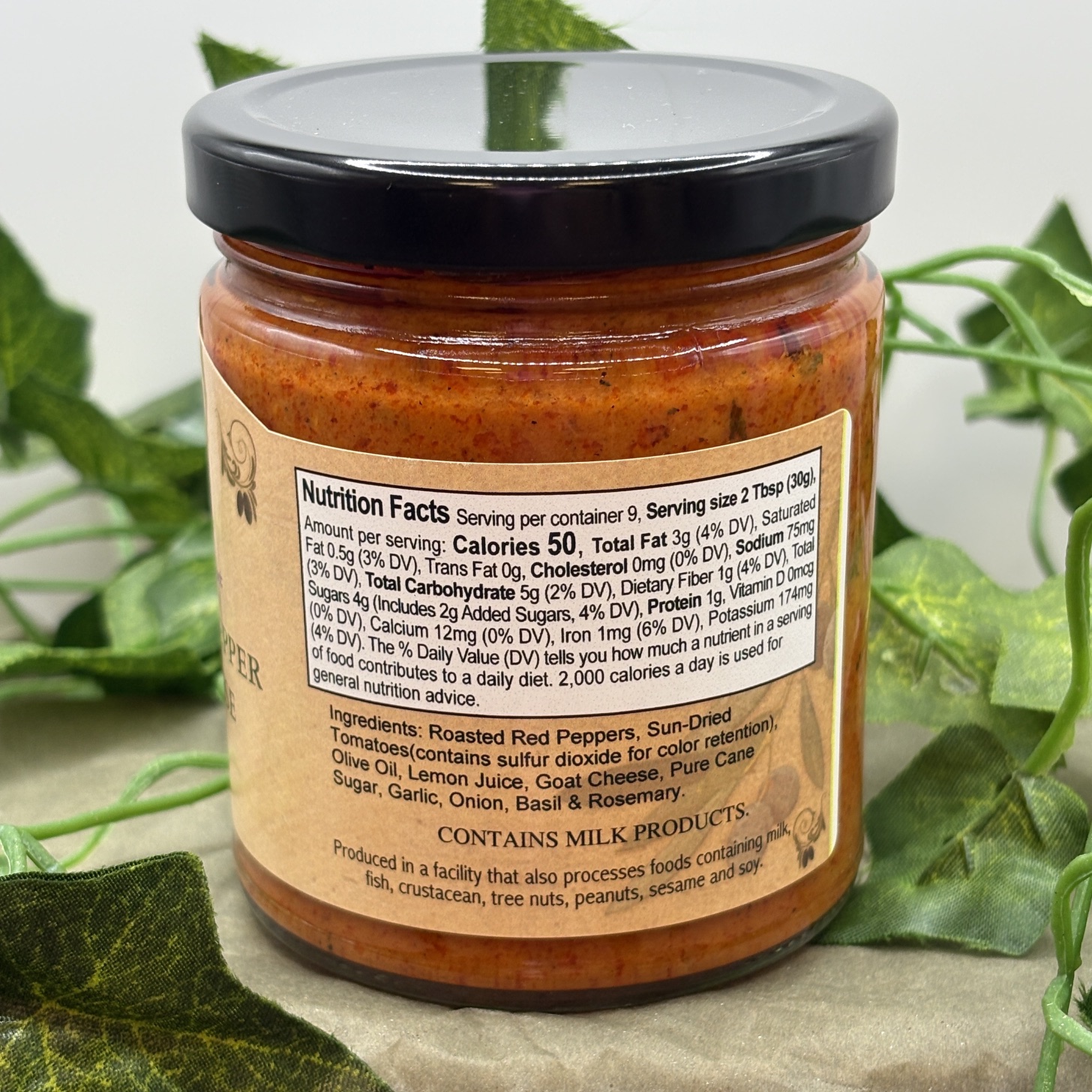 Roasted Red Pepper & Goat Cheese Tapenade - Image 2