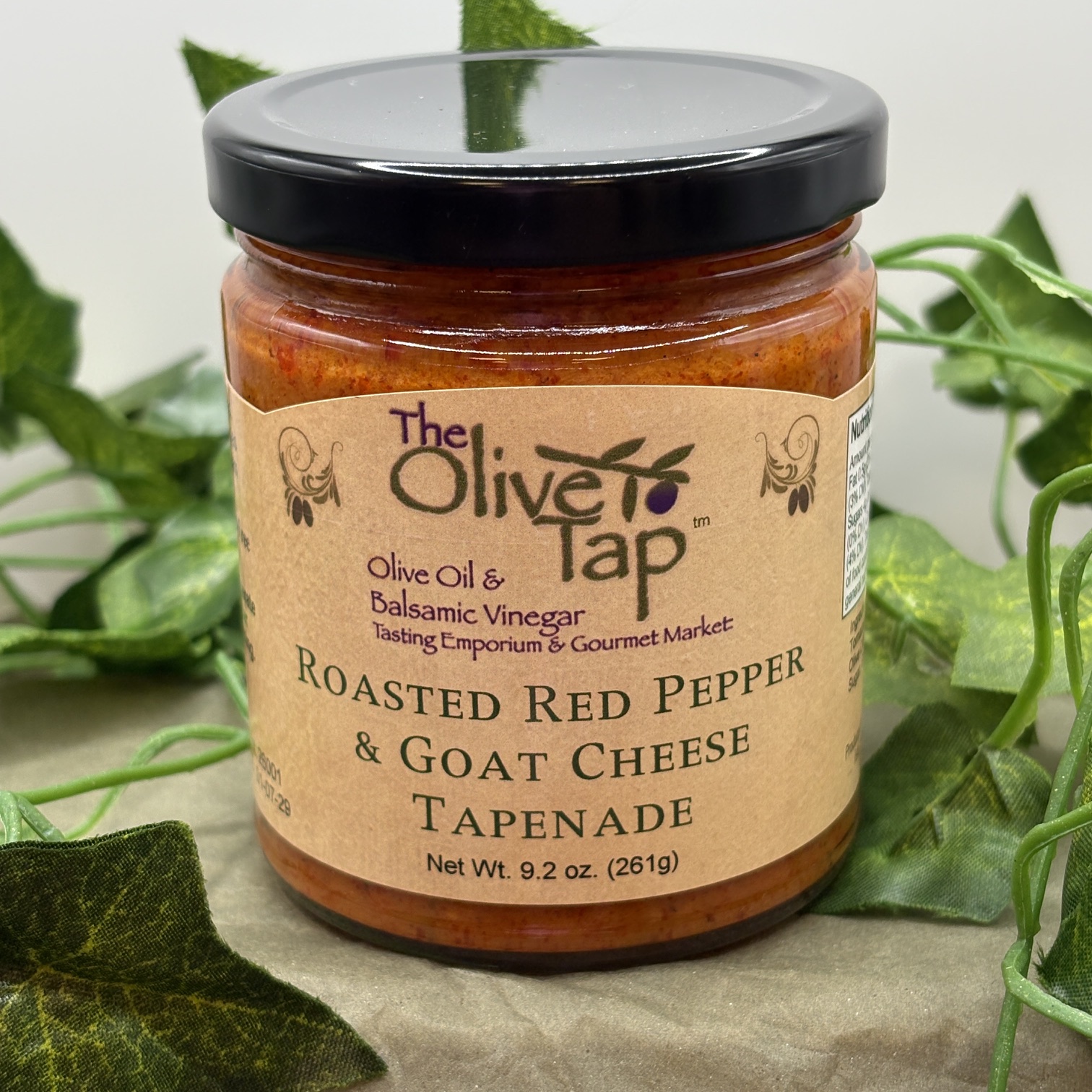Roasted Red Pepper & Goat Cheese Tapenade