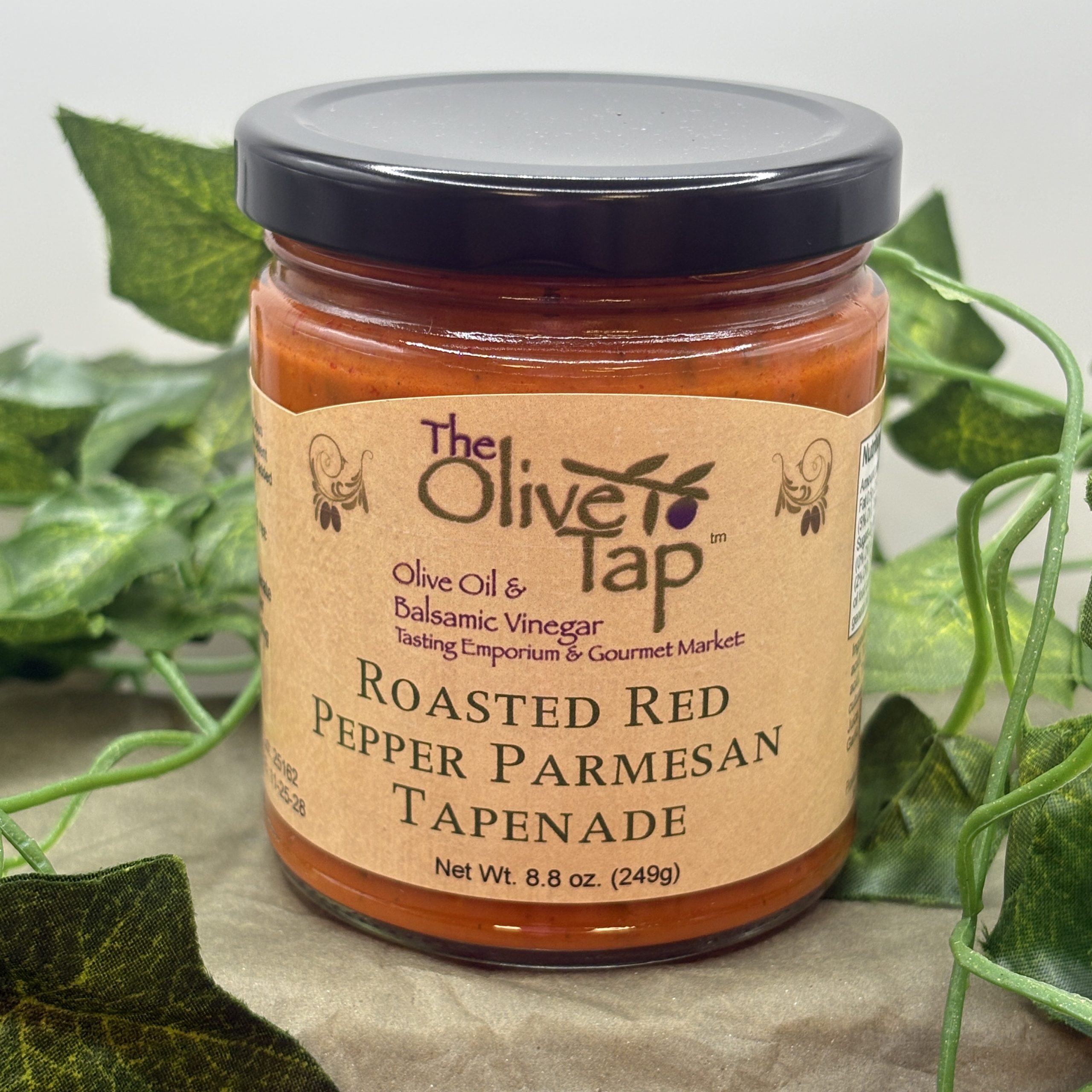 Roasted Red Pepper Parmesan Tapenade