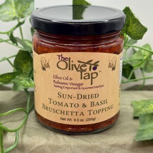 Sun-Dried Tomato & Basil Bruschetta Topping