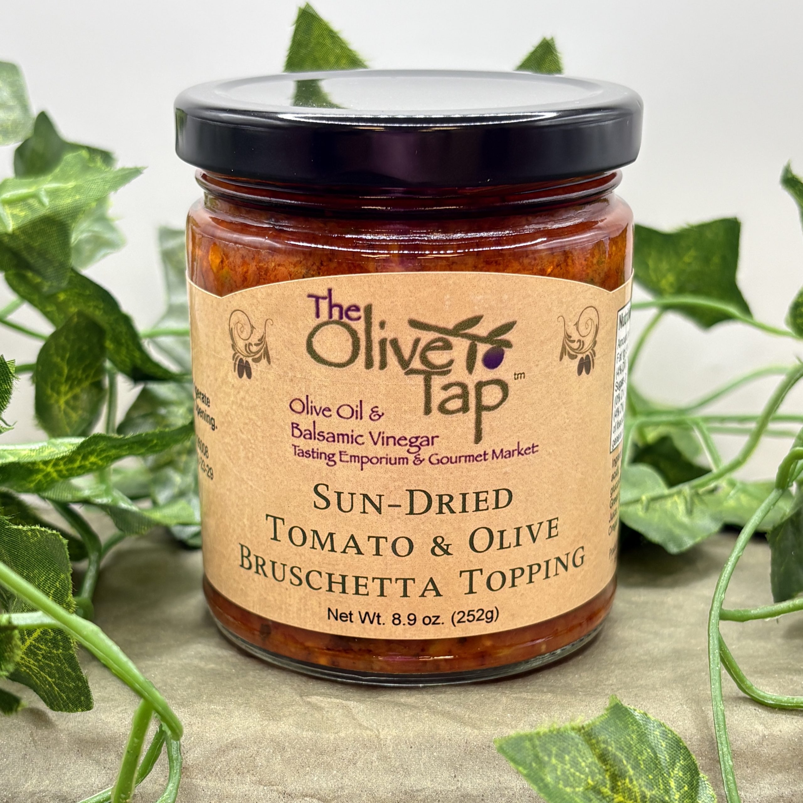 Sun-Dried Tomato & Olive Bruschetta Topping